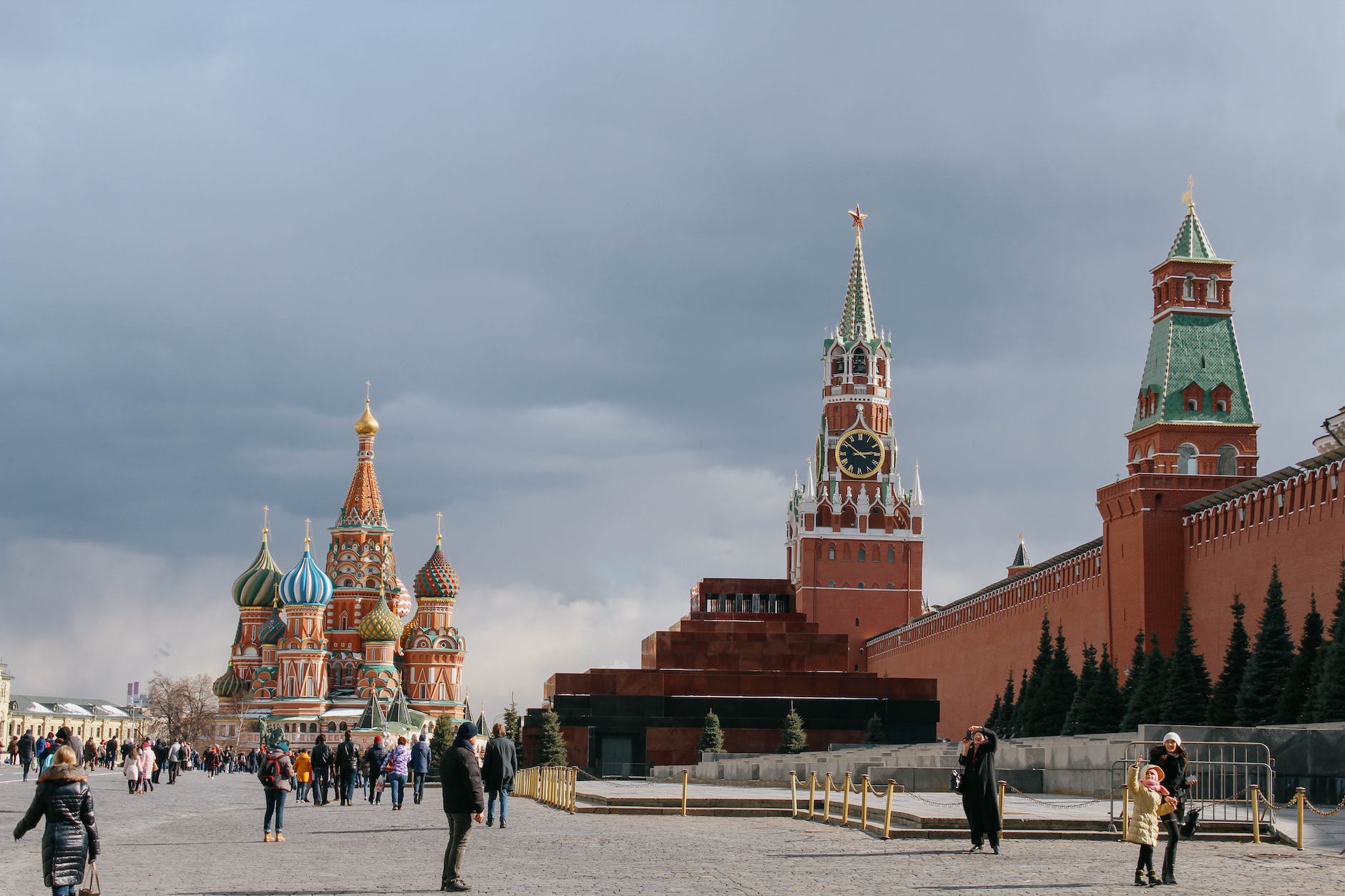 clouds over kremlin