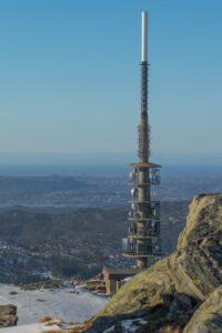tower on top of mount ulriken
