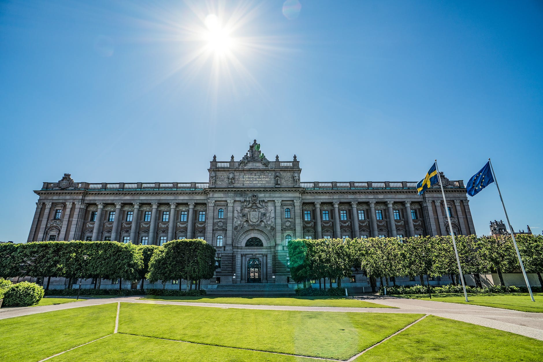 grey and blue palace under blue sky during day time