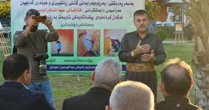 افتتاح الفنان التشكيلي عدنان عبدالقادر الرسام