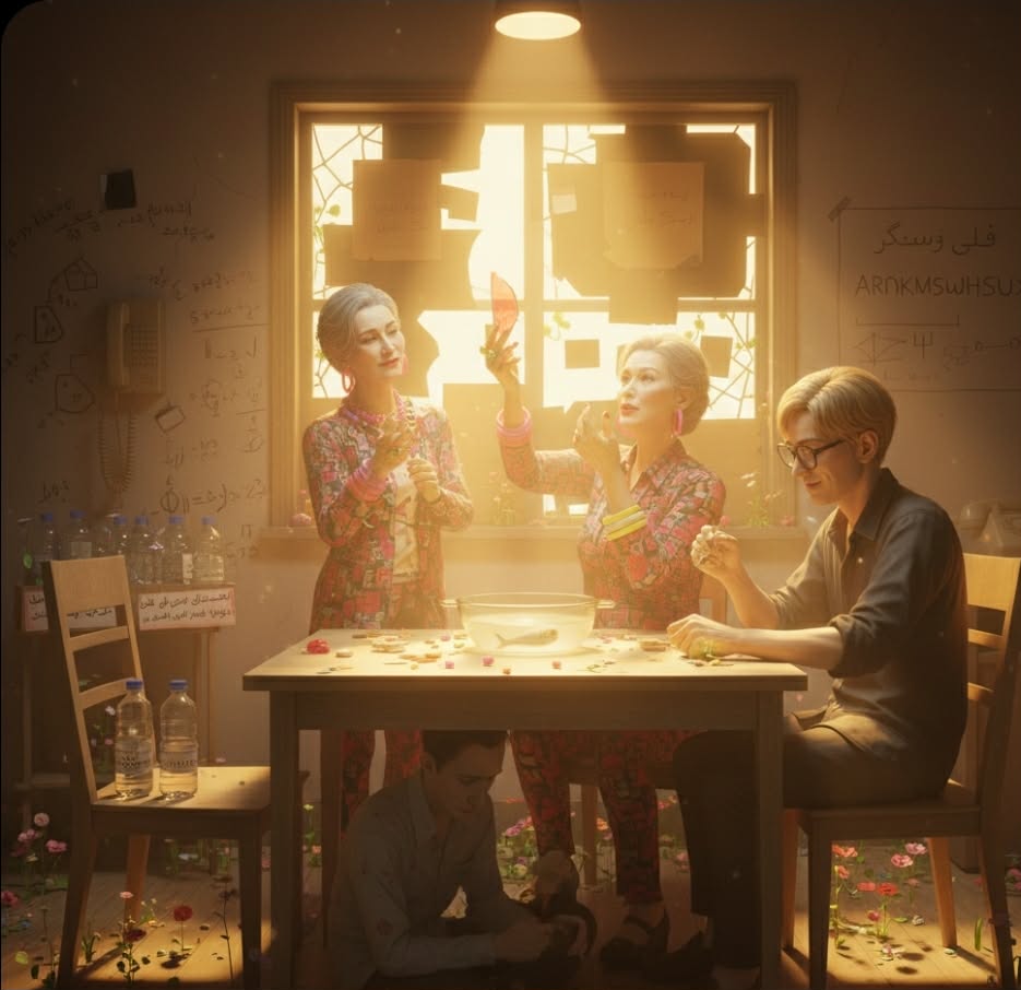 عائلة لا تعرف النور(من حكايات الجدة الصينية)