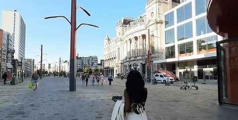 مظاهرة كردية في أنتويرب