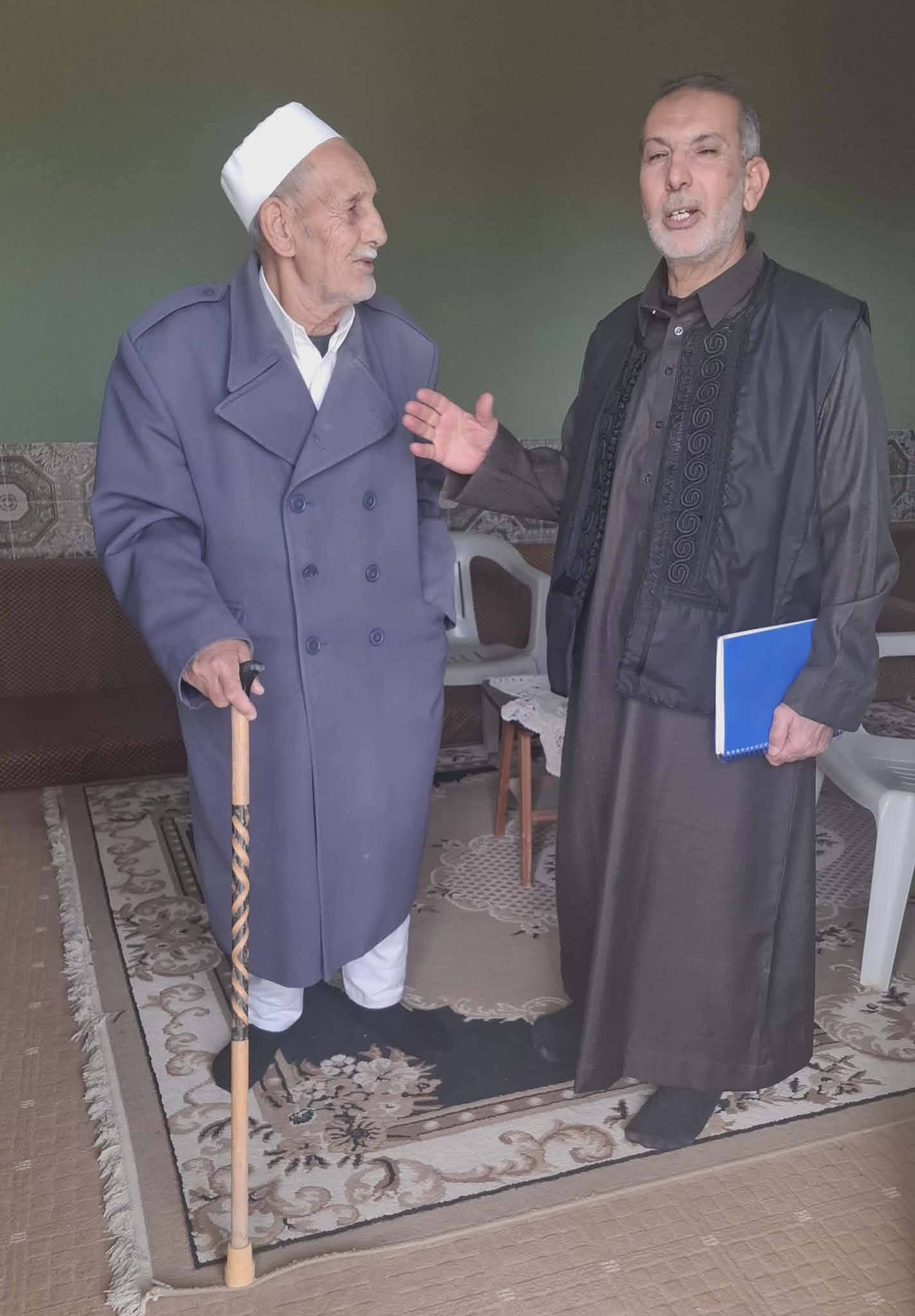 **((ومضات من ذاكرة الوطن )). **المؤرخ..الطاهر محمد العري((ليبيا ))  للتاريخ حديث الذكريات مع المعلّم الفاضل رمضان التام