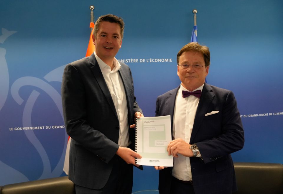 المجلس الوطني للإنتاجية في لوكسمبورغ يقدم تقريره السنوي إلى ليكس ديليس