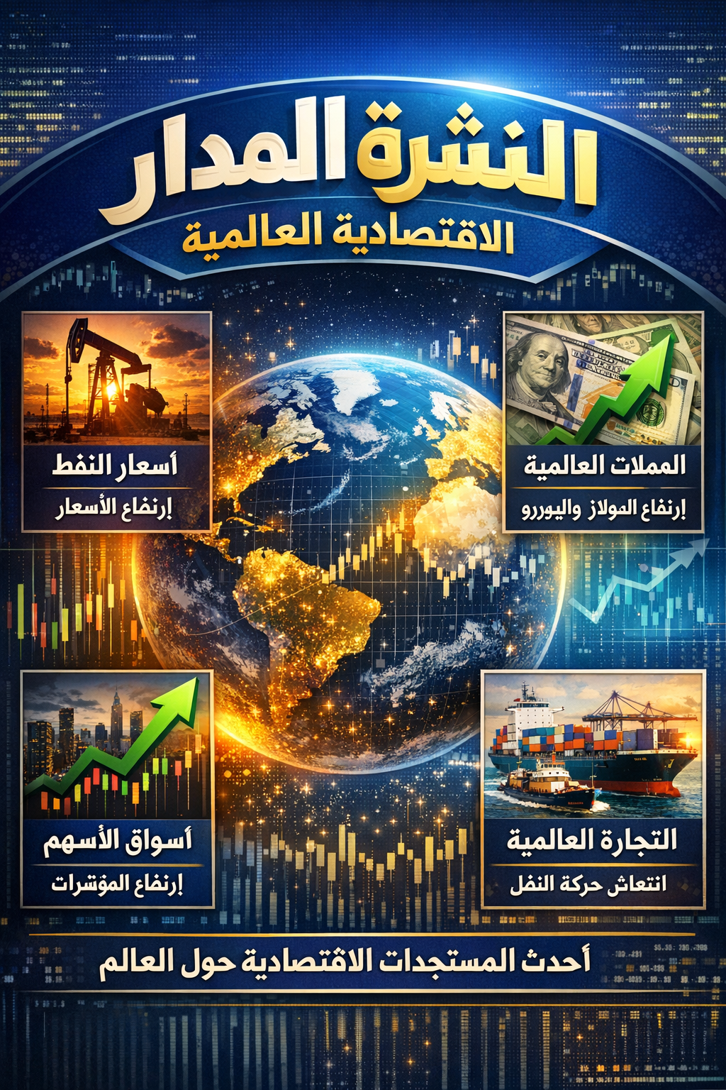  نشرة المدار الاقتصادية العالمية