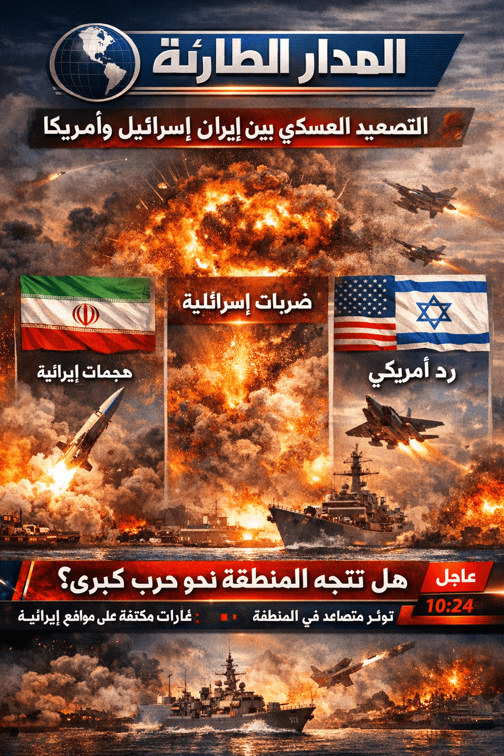 ✯ كبار كتاب الرأي من العالم العربي والغربي يحللون الحرب إيران – إسرائيل – أمريكا ✯