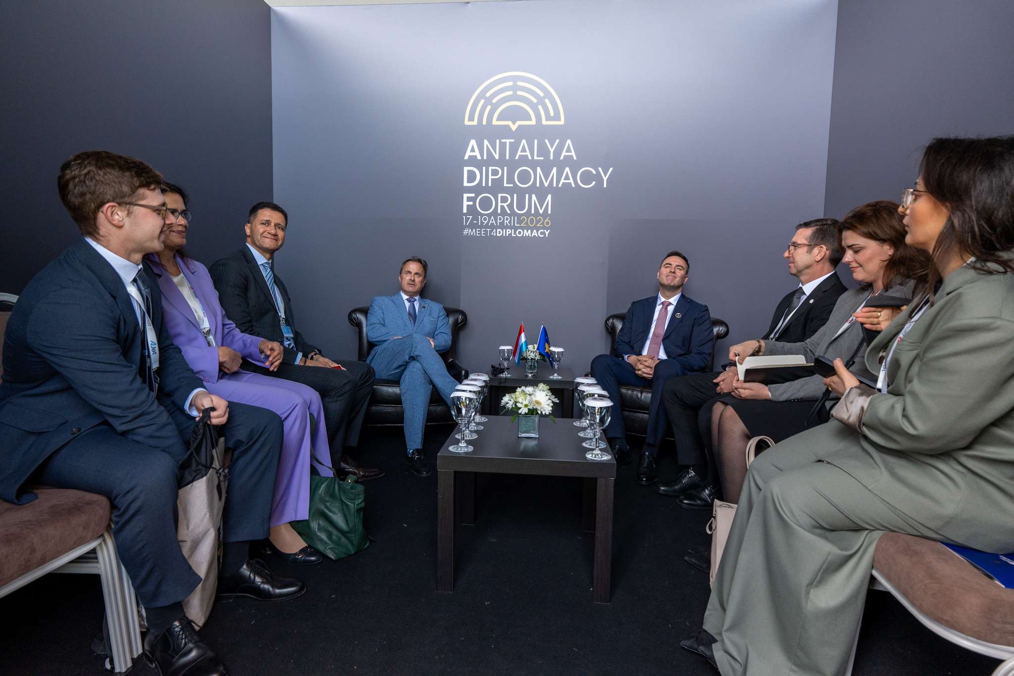 كزافييه بيتل في منتدى أنطاليا الدبلوماسي