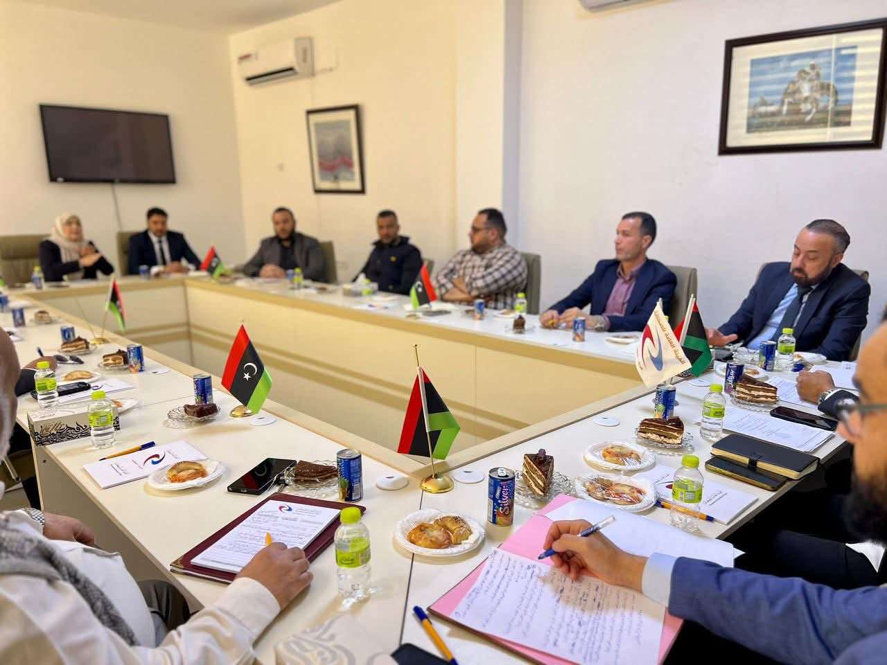 صندوق دعم الإعلاميين يشارك في اجتماع المؤسسة الوطنية للإعلام لتعزيز توحيد العمل الإعلامي_طرابلس –