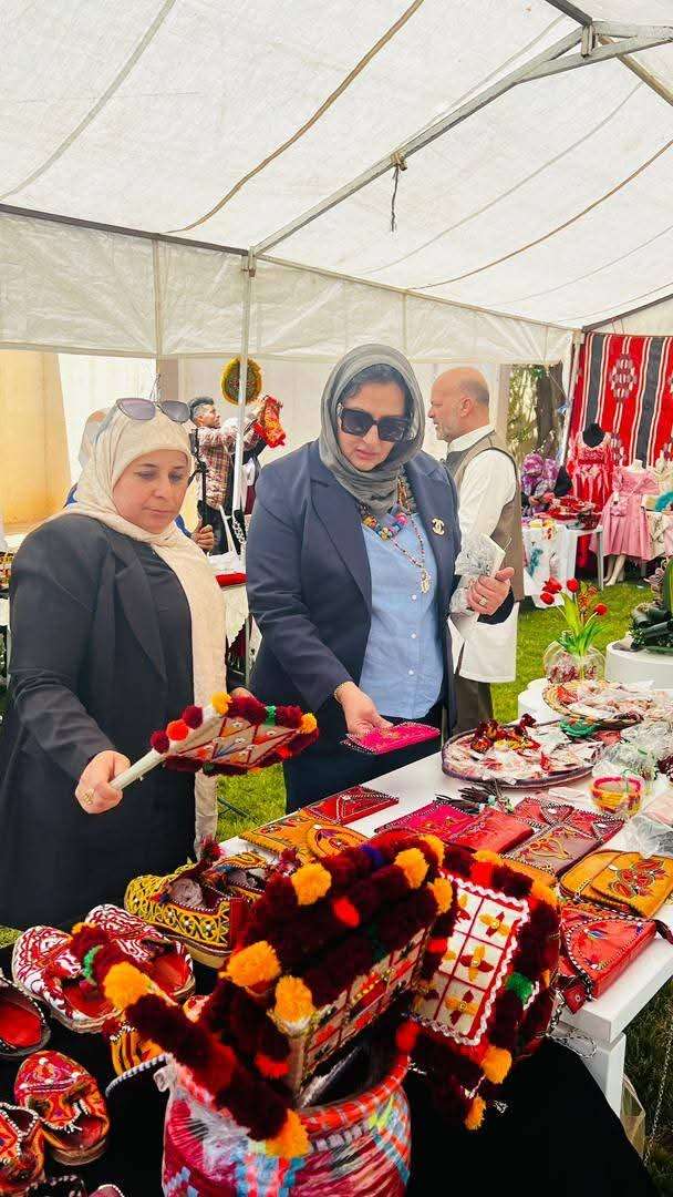 منظمة الايادي الذهبية للصناعات التقليدية في معرضها الثالث مع بلدية حي الاندلس