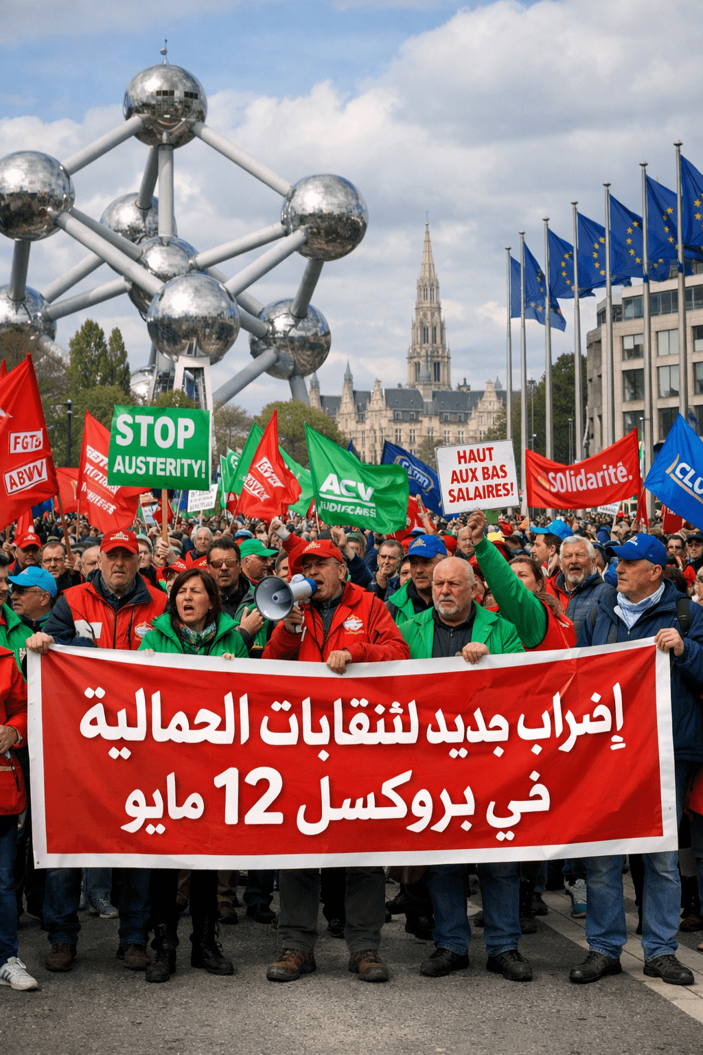 بلجيكا تستعد لأداء مميز في حفل يوروفيجن في أمستردام