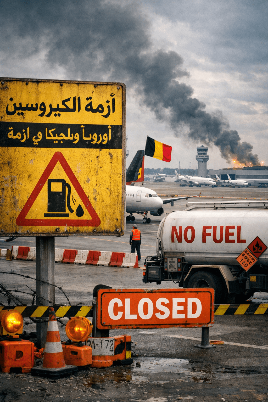 أزمة الكيروسين تضرب الطيران الأوروبي وبلجيكا تحتمي خلف خط أنابيب الناتو