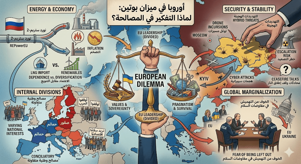 لماذا تتجه أوروبا نحو المصالحة مع بوتين رغم كل شيء؟