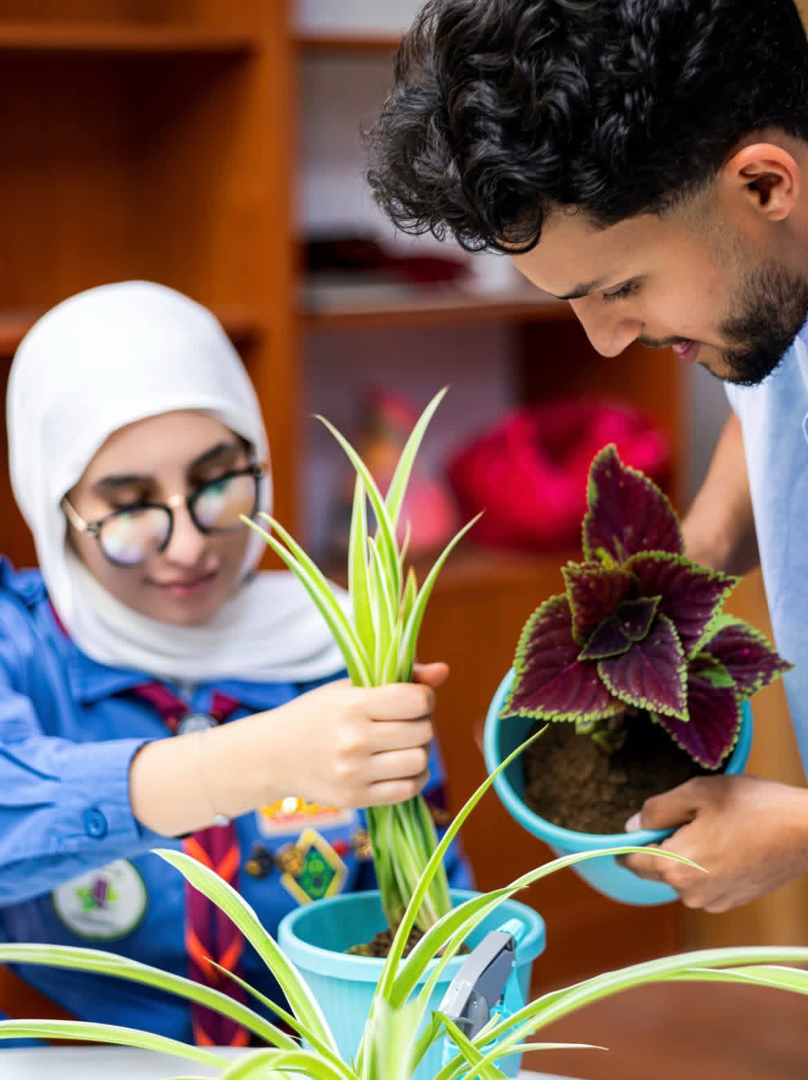 ورشة العمل بعنوان “البستنة وتأثيرها على الصحة النفسية”