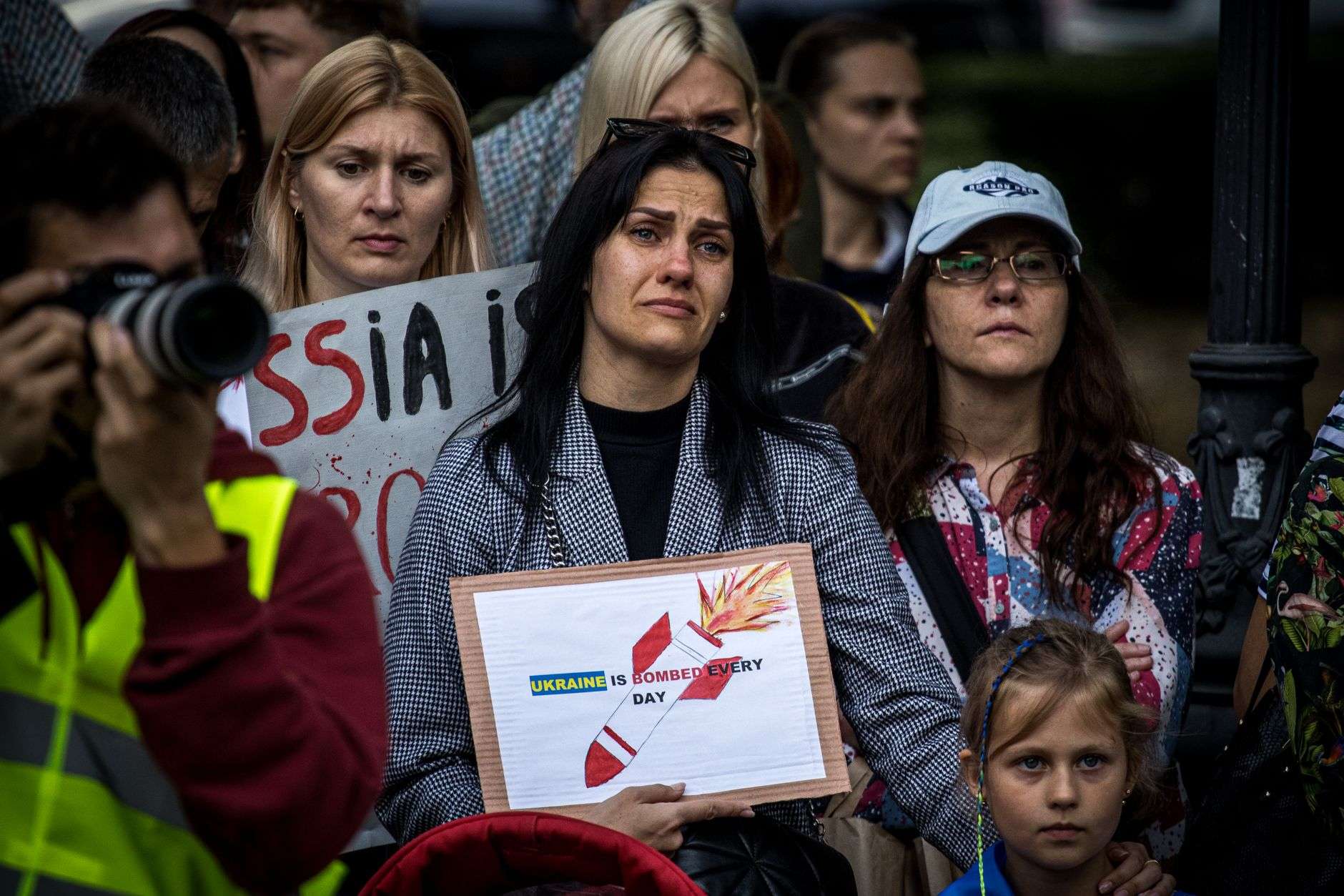 people protesting