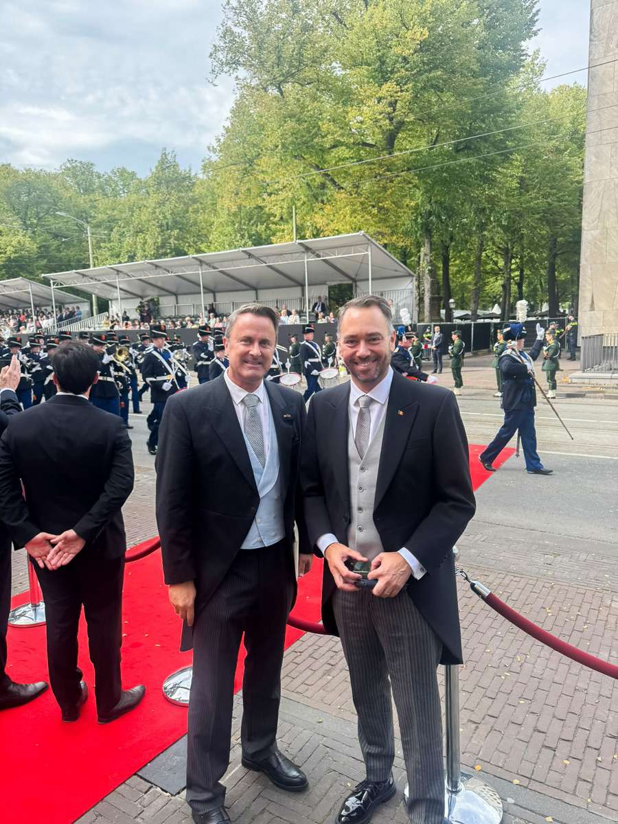 كزافييه بيتيل في Prinsjesdag، افتتاح العام البرلماني الهولندي